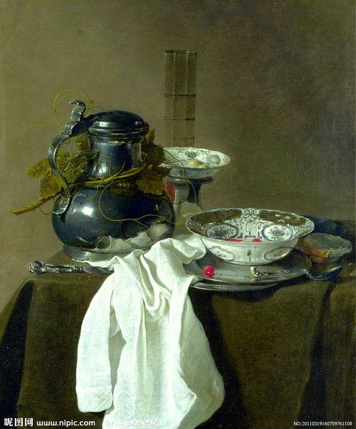 欧美油画瓷盘图片大全,经典藏品赏析